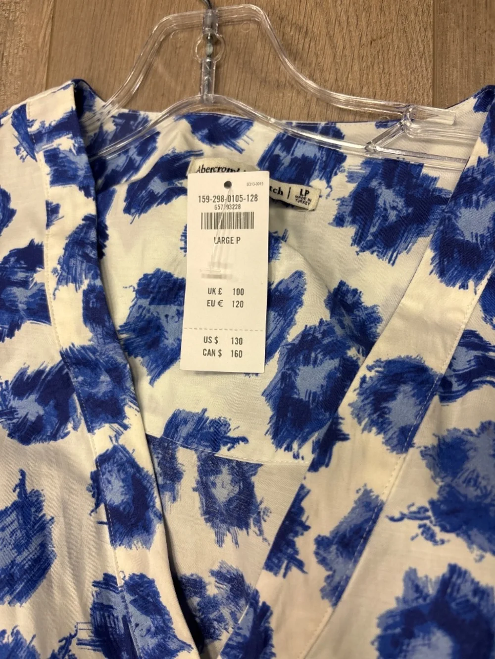 NWT Abercrombie & Fitch floral maxi dress